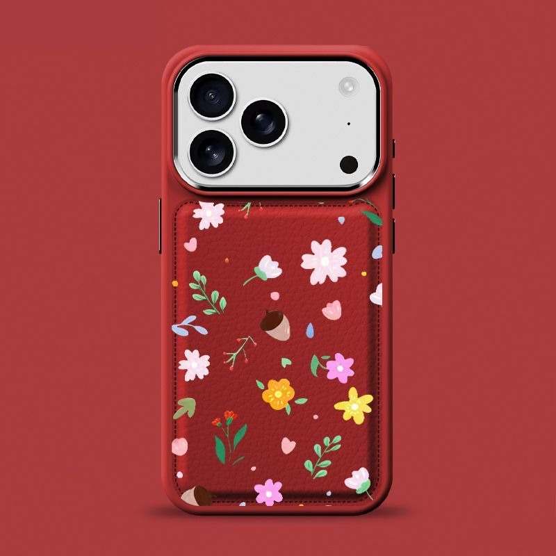 Full Screen Floral Phone Case For iPhone