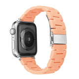 Candy Color Resin Silicone Strap For Apple Watch