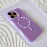 Ice Cream Translucent Magnetic Phone Case For iPhone