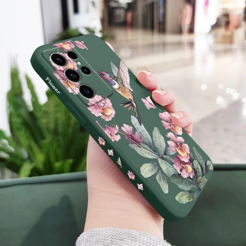 Bird Silicone Phone Case For Samsung