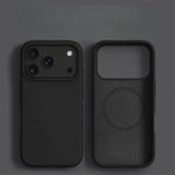 Liquid Silicone Magnetic  Phone Case for iPhone