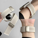 Breathable Woven Magnetic Buckle Strap For Apple Watch
