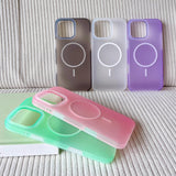 Ice Cream Translucent Magnetic Phone Case For iPhone