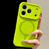Liquid Silicone Magnetic Phone Case For iPhone