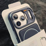 Large Window Magnetic Phone Case For iPhone