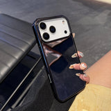Luxury Plating Make Up Mirror Phone Case For iPhone