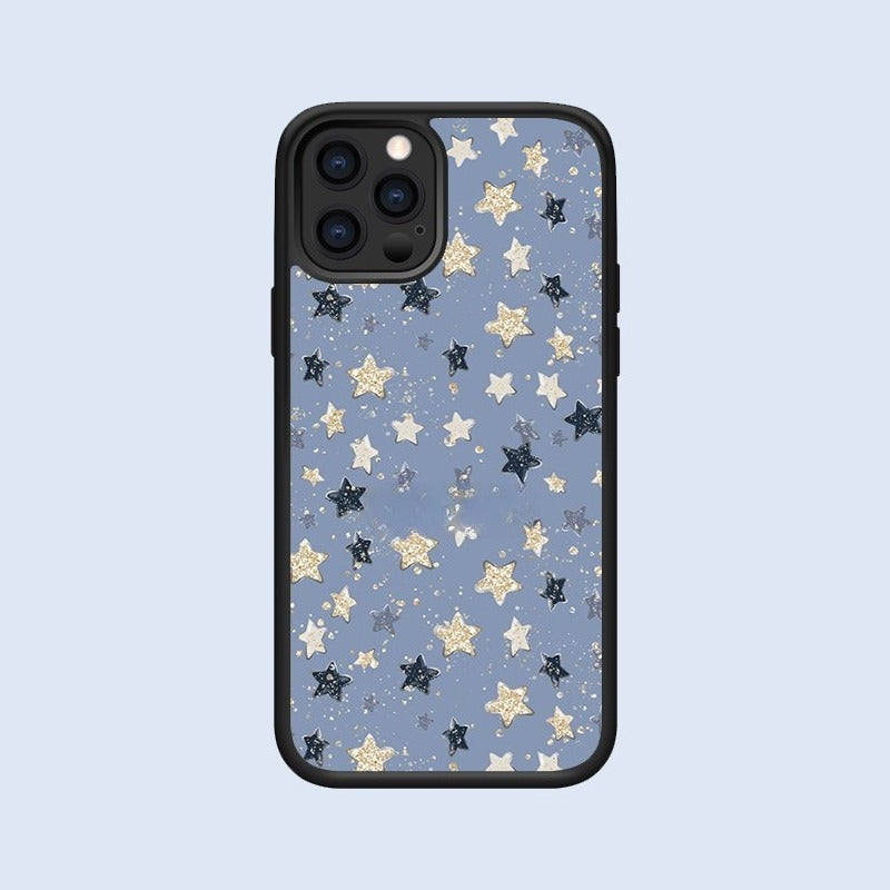 Star Glitter Anti-fall Phone Case For iPhone