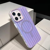 Corrugated Magnetic Phone Case For iPhone
