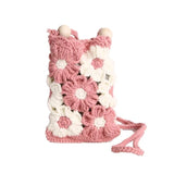 Knitted Crossbody Phone Bag
