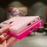 Minimalist Rhinestone Phone Case For Samsung