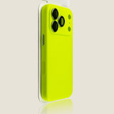 Fluorescent Green Silicone Magnetic Phone Case For iPhone