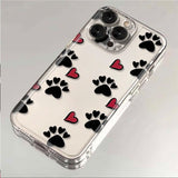 Black Claw Love Phone Case For iPhone