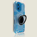 360° Rotating Stand Three-in-One Phone Case For iPhone