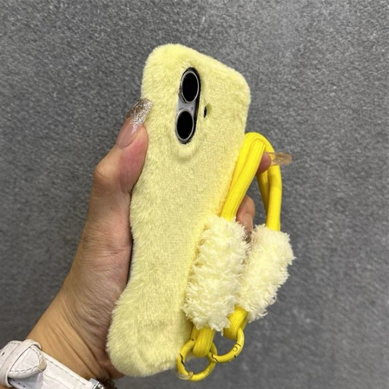 Plush Anti-fall Mobile Phone Case For iPhone