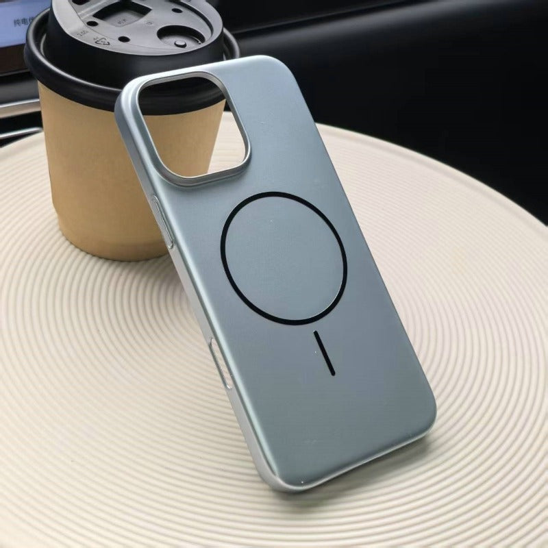 Ultra-thin Metallic Paint Phone Case For iPhone