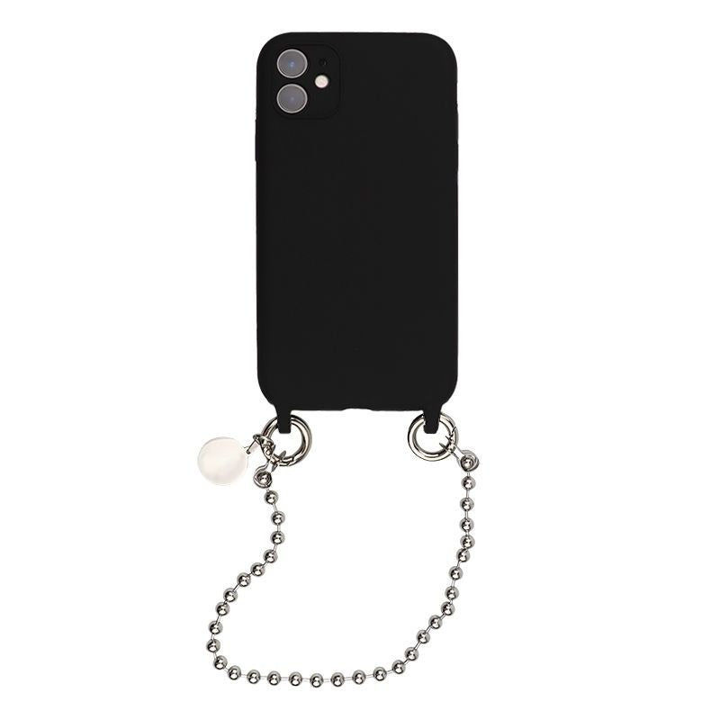 Metal Cross-Chain Phone Case For iPhone