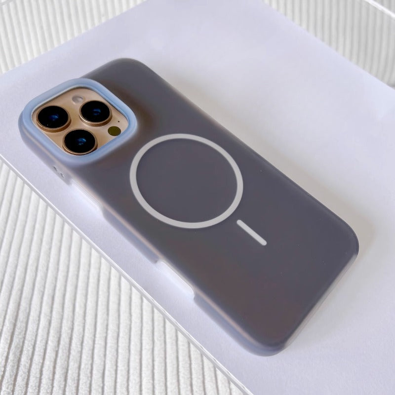 Ice Cream Translucent Magnetic Phone Case For iPhone