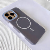 Ice Cream Translucent Magnetic Phone Case For iPhone