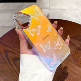 Gradient Butterfly Phone Case For iPhone