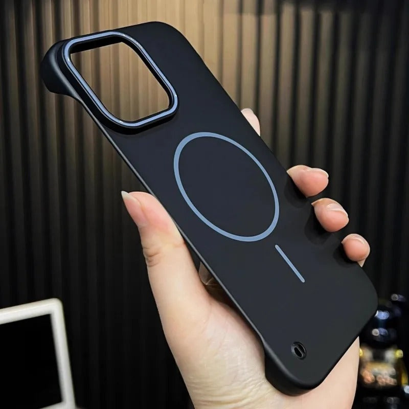 Ultra Slim Frameless Magnetic Cover For iPhone
