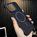 Ultra Slim Frameless Magnetic Cover For iPhone