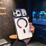 Electroplated Frameless Magnetic Phone Case For iPhone