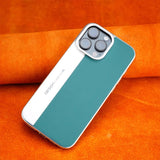 Colorblock Anti-fall Phone Case For iPhone