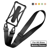 Universal Lanyard Silicone Sports Strap Neck Hanging Rope Sling Chain For Phone