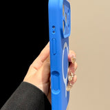 Liquid Silicone Magnetic Phone Case For iPhone