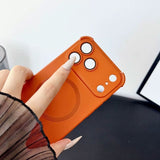 Shockproof Magnetic Soft Phone Case For iPhone