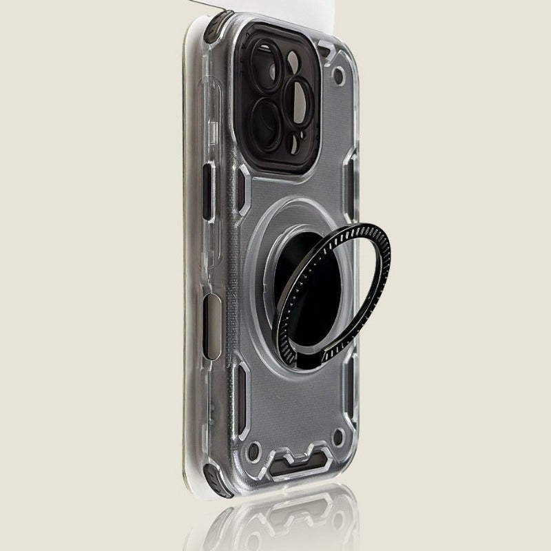 360° Rotating Stand Three-in-One Phone Case For iPhone