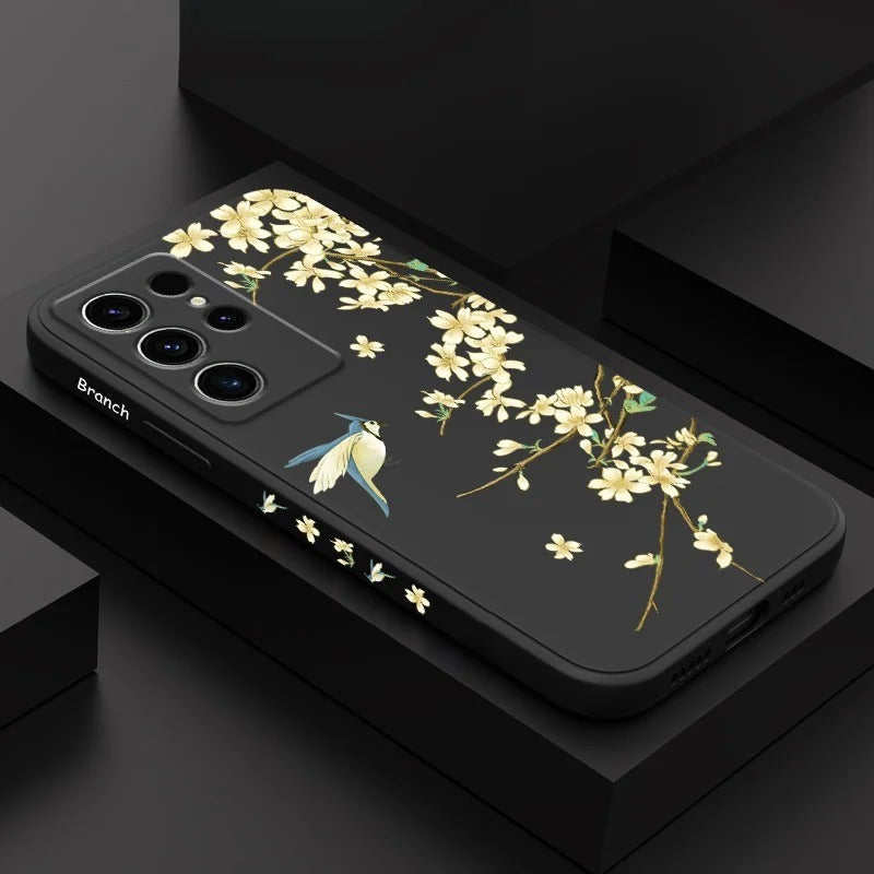 Plum Tree Branch Phone Case For Samsung