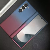 Gradient Frosted Phone Case For Samsung Z FOLD 7 6 5 4