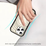 Simple Solid Color Magnetic Phone Case For iPhone