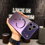 Large Window Magnetic Phone Case For iPhone