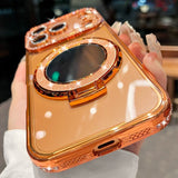 Diamond Mirror Magnetic Case For iPhone