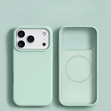 Liquid Silicone Magnetic  Phone Case for iPhone