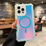 Electroplating Magnetic Phone Case For iPhone