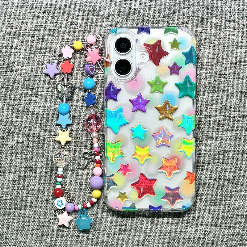 Colorful Star Phone Case For iPhone