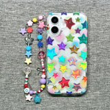 Colorful Star Phone Case For iPhone