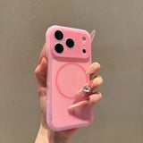 Full-coverage Cute Jelly Magnetic Phone Case for iPhone
