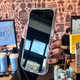Clear Hard Acrylic Phone Case For iPhone