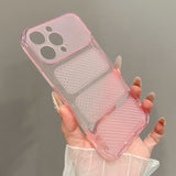 Transparent Heat Dissipation Phone Case For iPhone