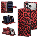 Leopard Print Leather Phone Case For iPhone