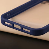 Clear Soft TPU Frame Anti-drop  Case For iPhone