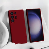 New Liquid Silicone Simple Phone Case For Samsung