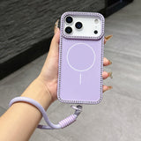 Edge-drilled Thin-ring Magnetic Phone Case For iPhone