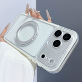 Colorful 2-in-1 Rotating Folding Stand Phone Case for iPhone