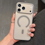 Ultra thin Simple Magnetic Phone Case For iPhone