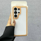 Hollow-out Backless Phone Case For Samsung